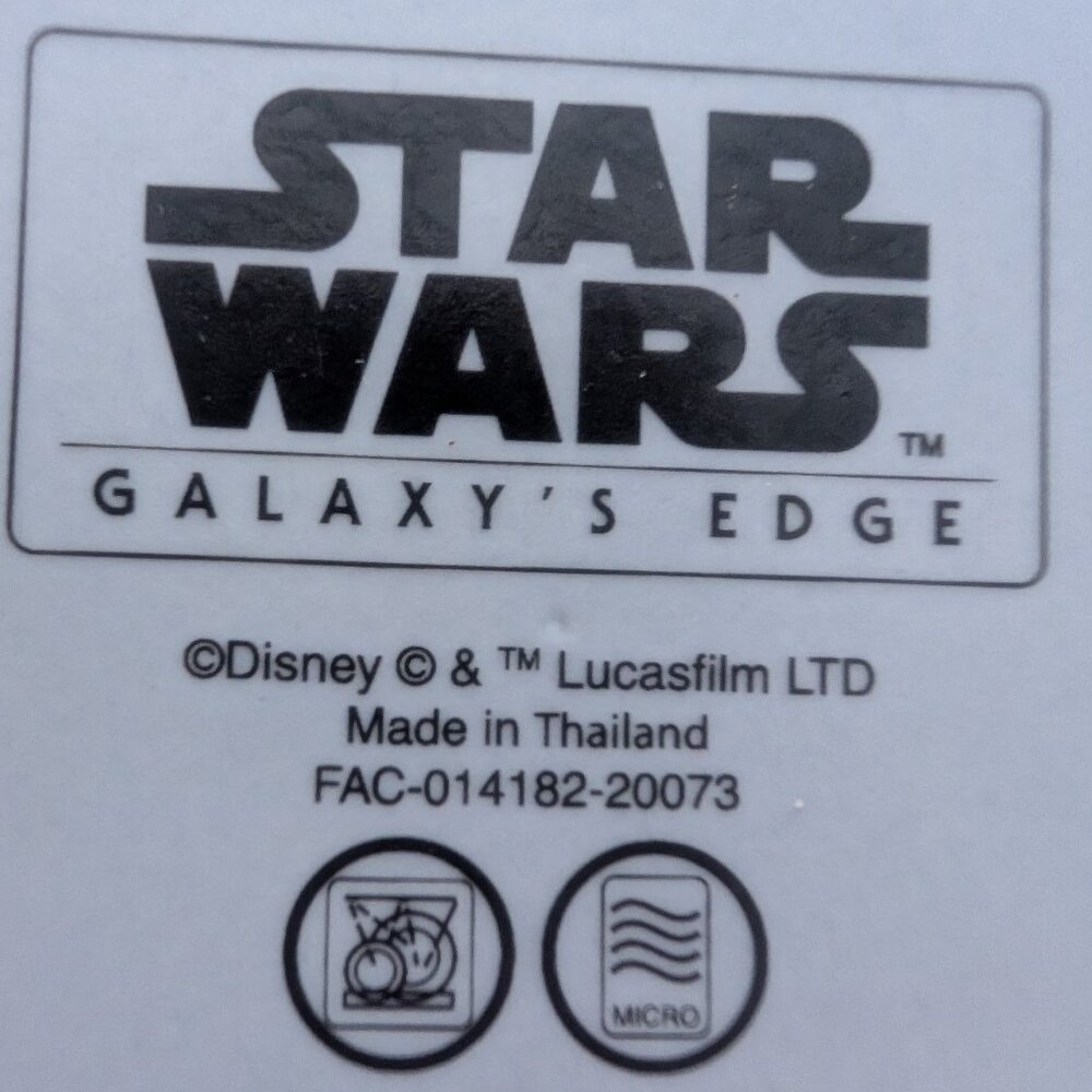 STAR WARS Disney Galaxy's edge R2D2 large Ceramic Mug